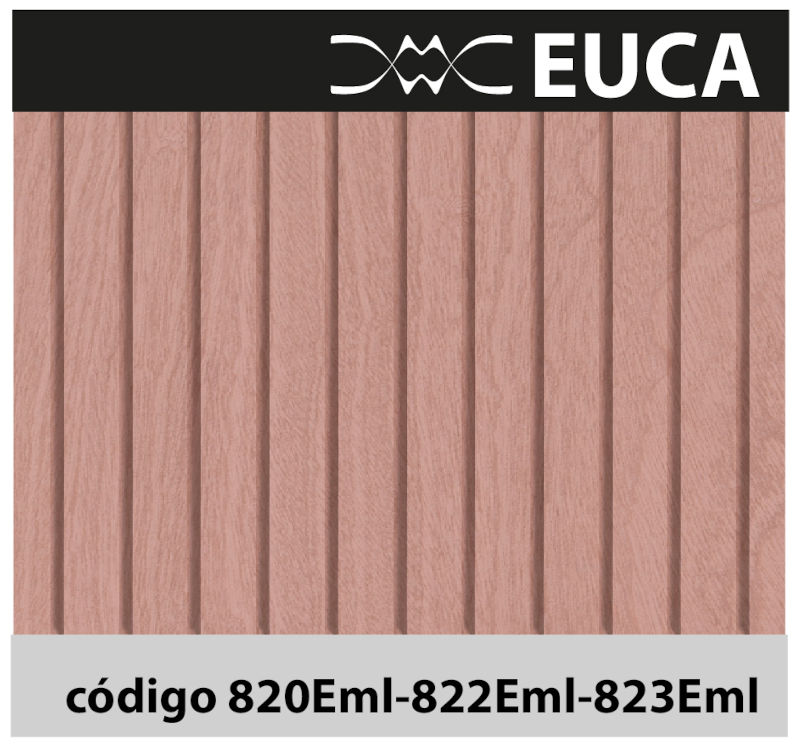 Revestimiento alistonado en Madera maciza EUCA